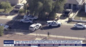Family files legal claim against Phoenix PD over deadly shooting